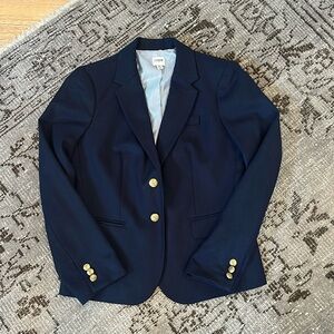 J. Crew navy blazer. Size 4.